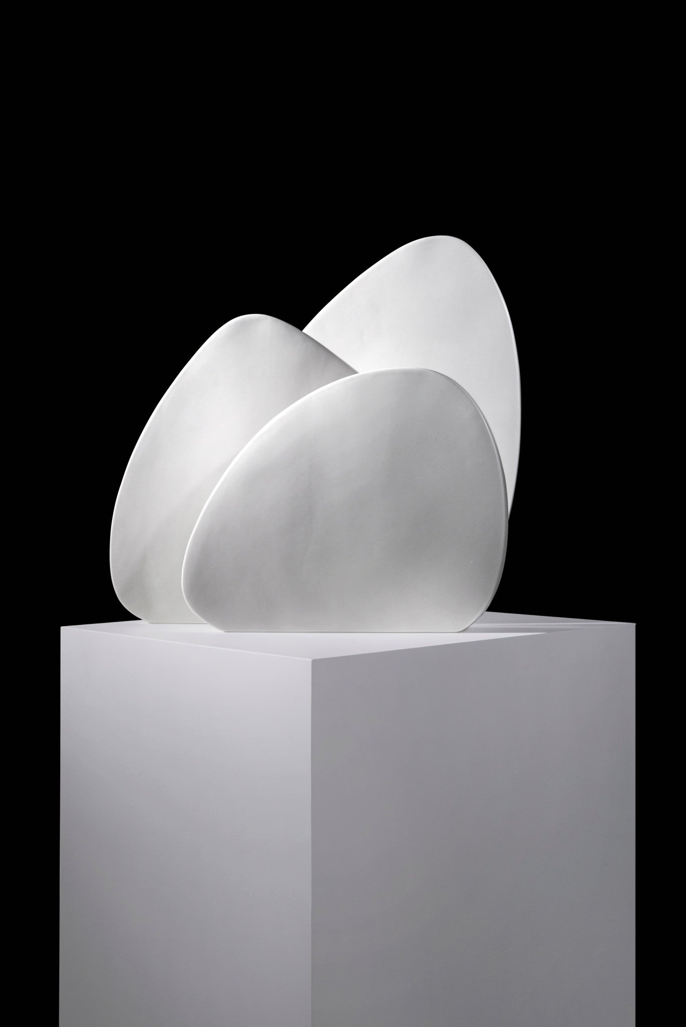 Pebble Ceramic Vase - White