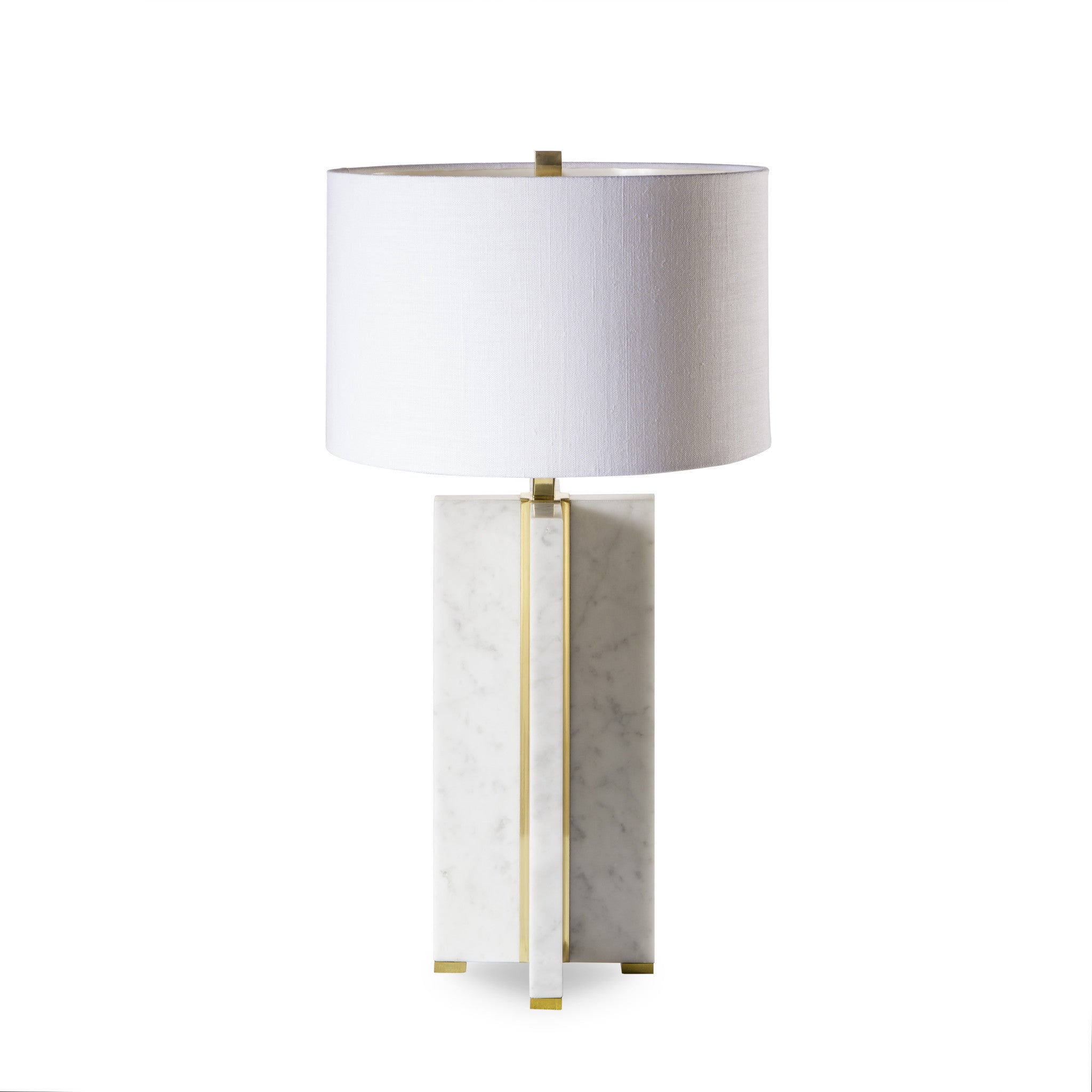 Marble Table Lamp - Cross
