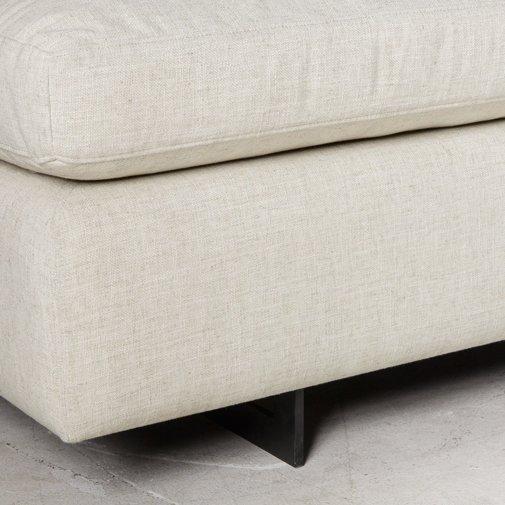 Ian Modular Sofa - Sled Leg