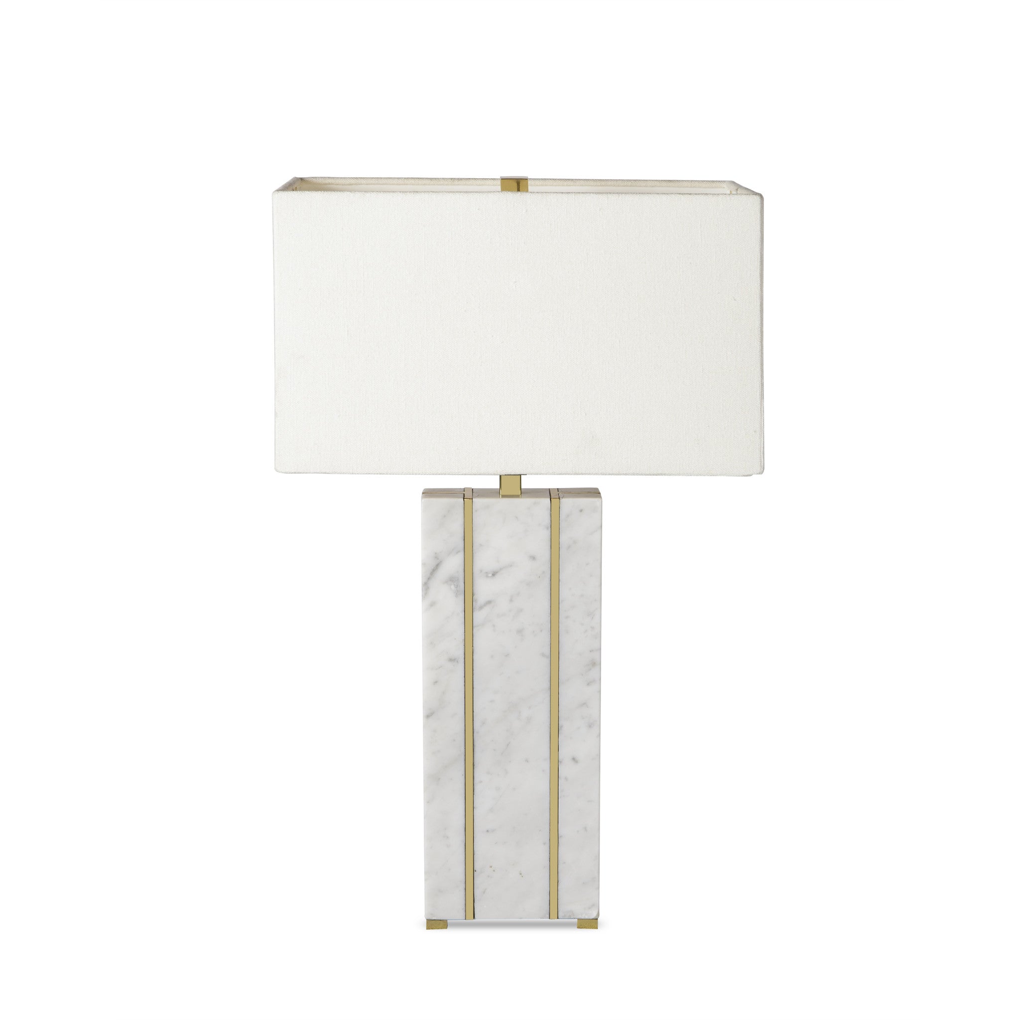 Marble Table Lamp - Rectangular