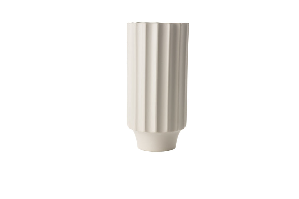Ridged Vase