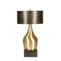Gold Lion Lamp