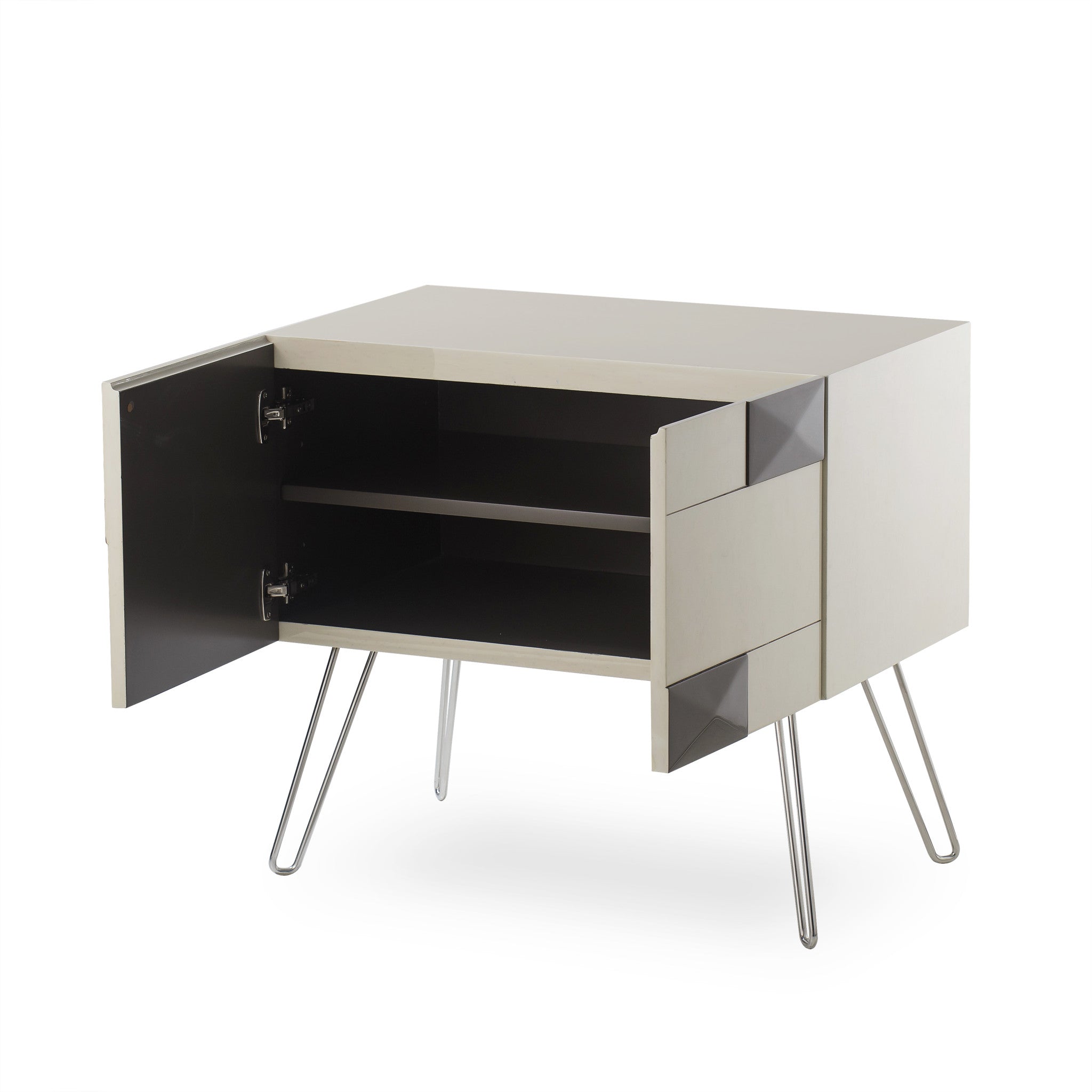 Mondrian Nightstand - Cream
