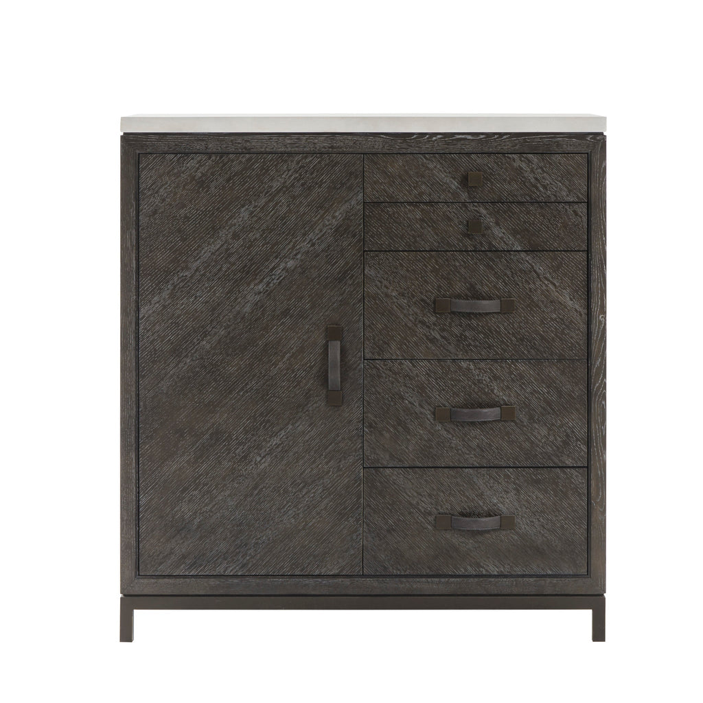 Emerson Chest - 5 Drawer with Door / Tall