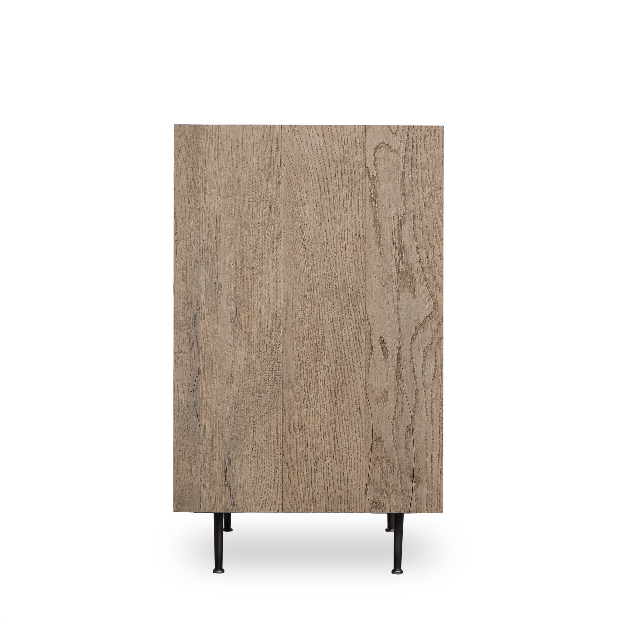 Matilda Nightstand - 3 Drawer / Black