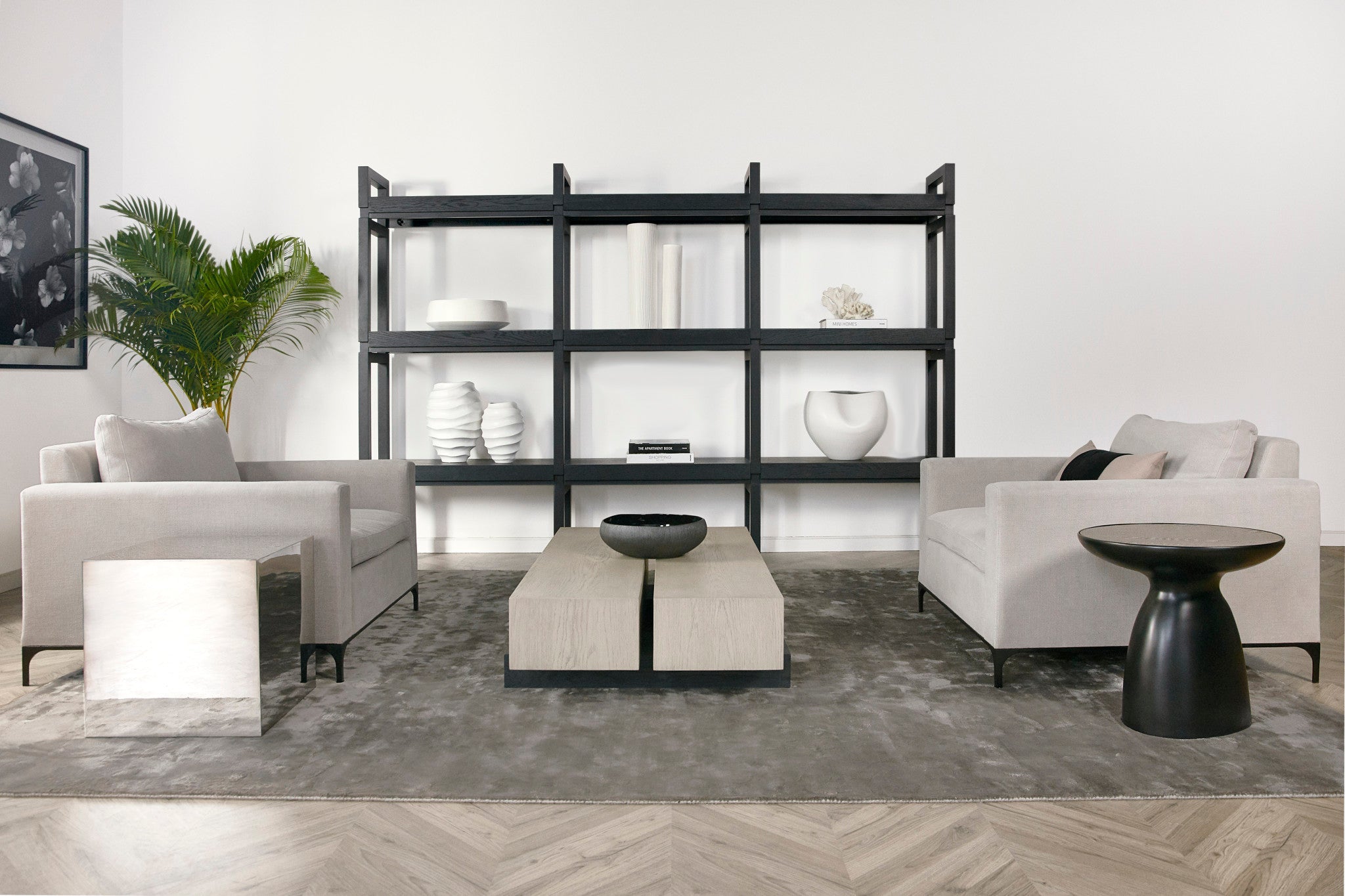 Tash Side Table - Black