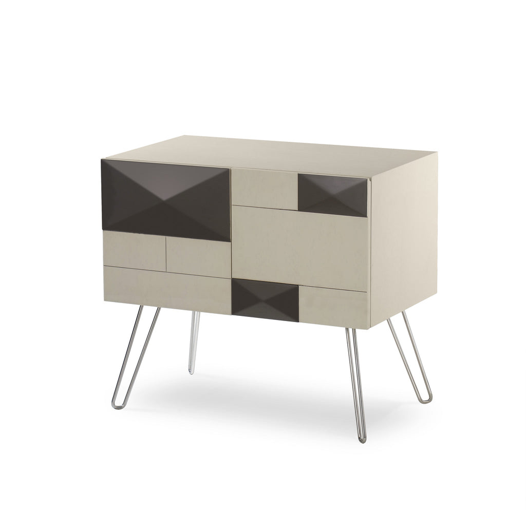 Mondrian Nightstand - Cream