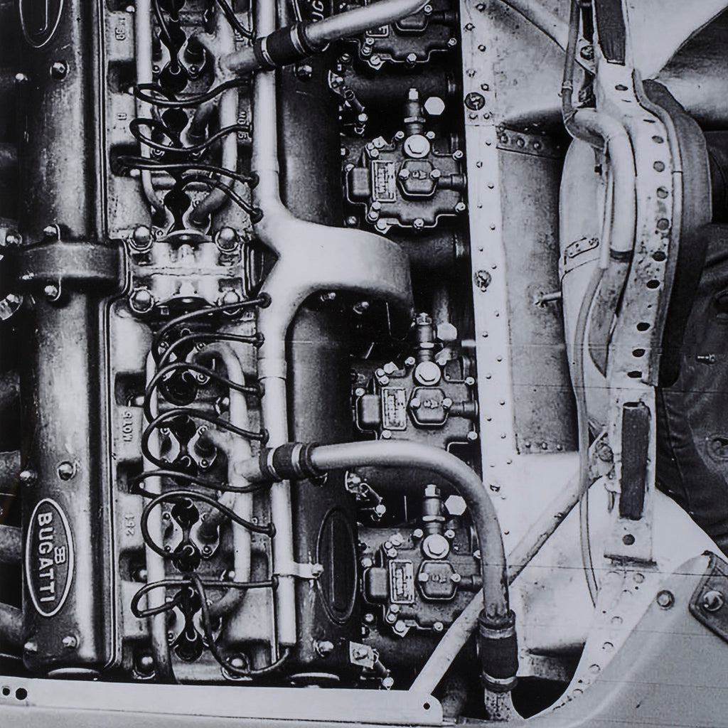 Bugatti Mechanics Art