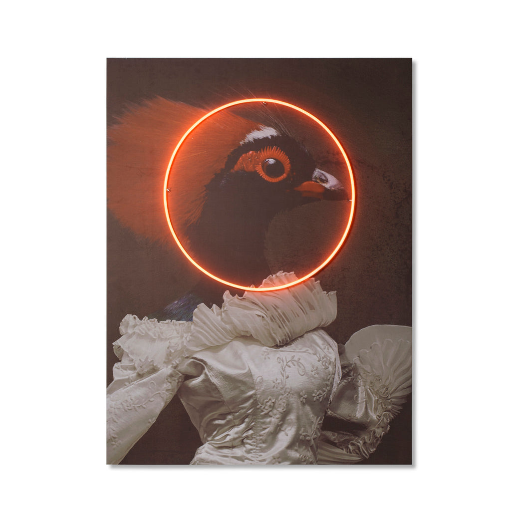 Pheasant Portrait - LED Neon