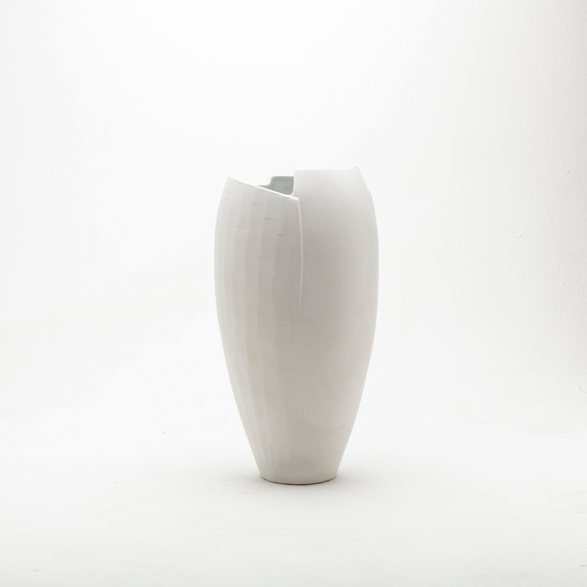 Birch Vase - Matte White