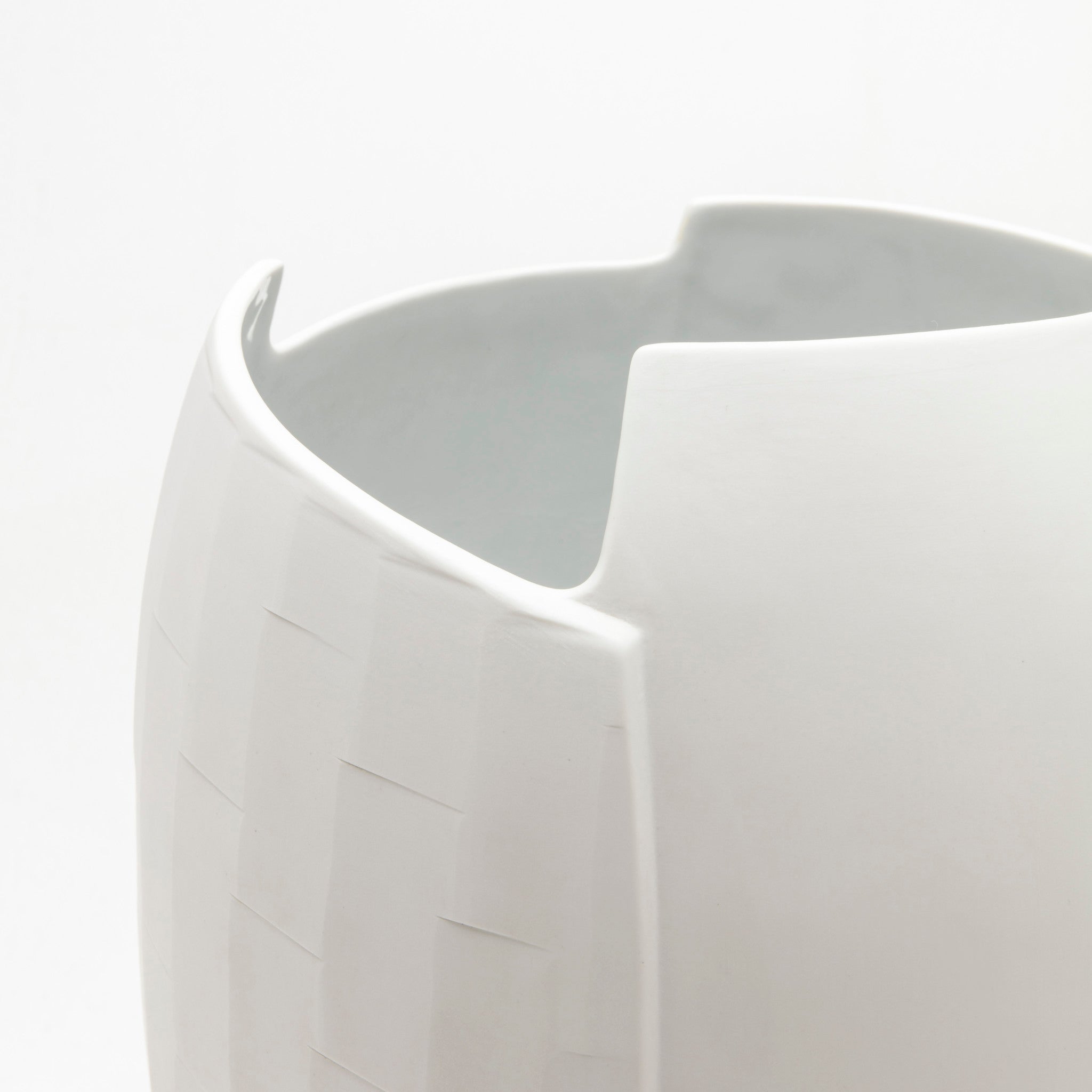 Birch Vase - Matte White