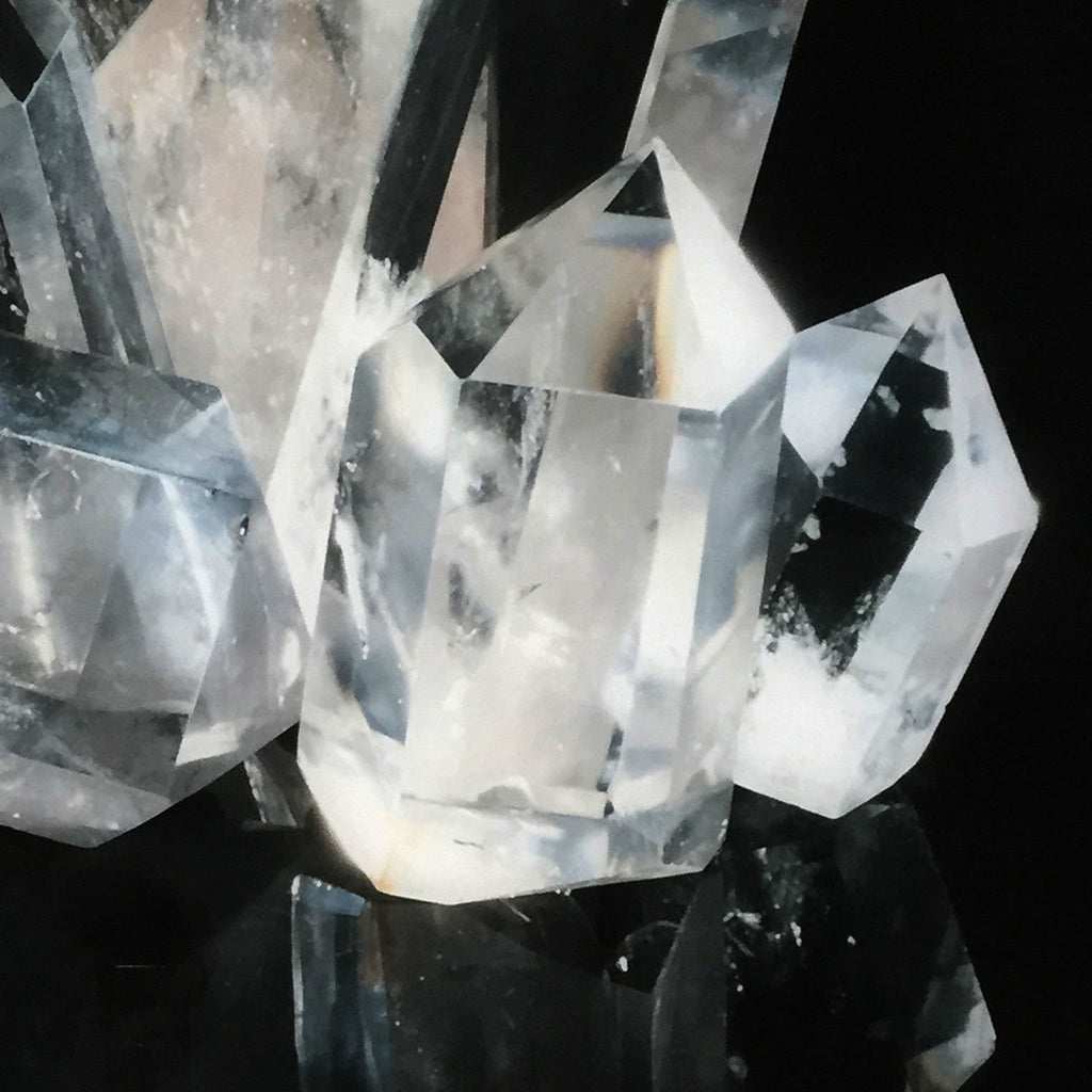White Crystal - Acrylic Dry Mount
