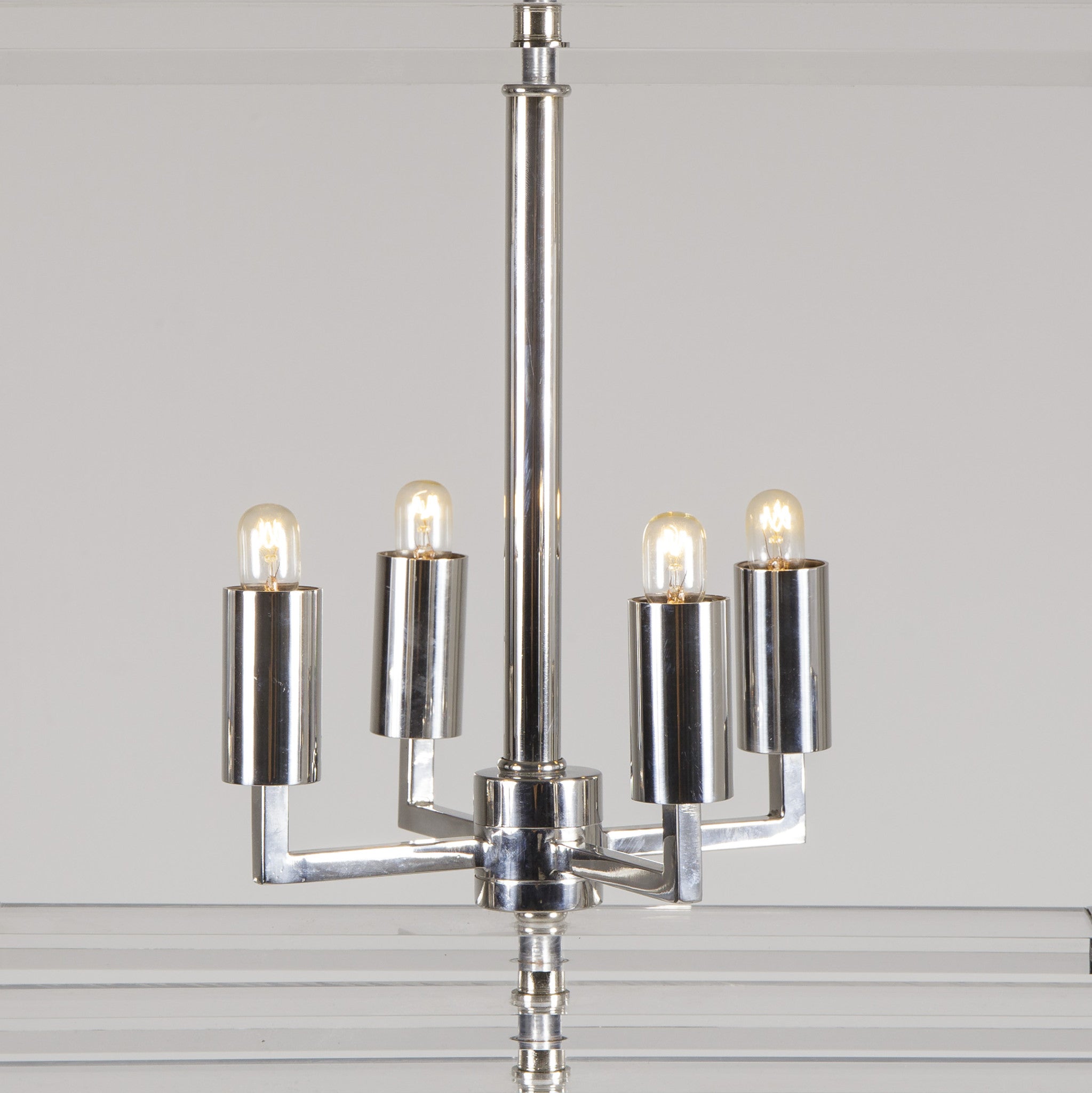 Spiral Acrylic Floor Lamp
