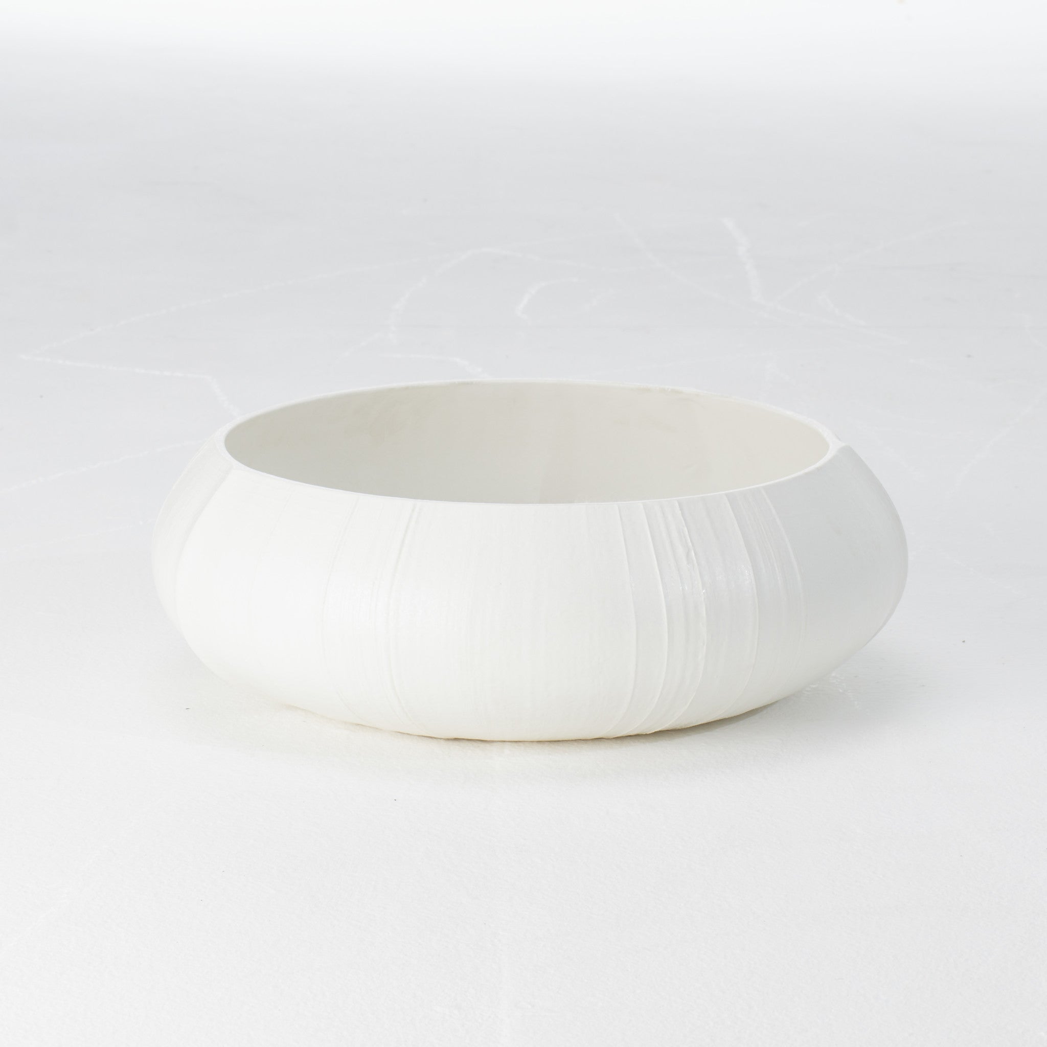 Linen Bowl - White