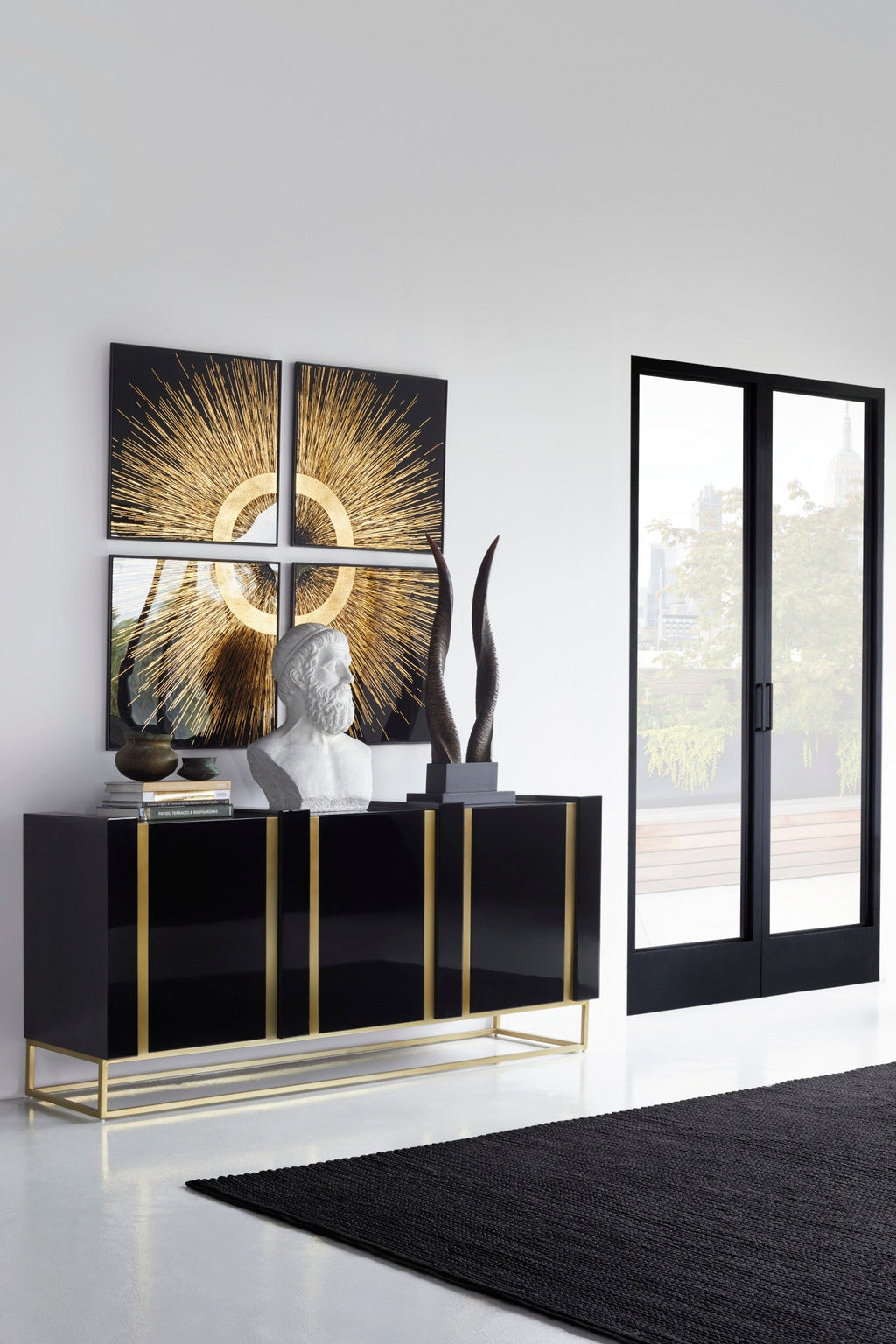 Gold Leaf Quadrant