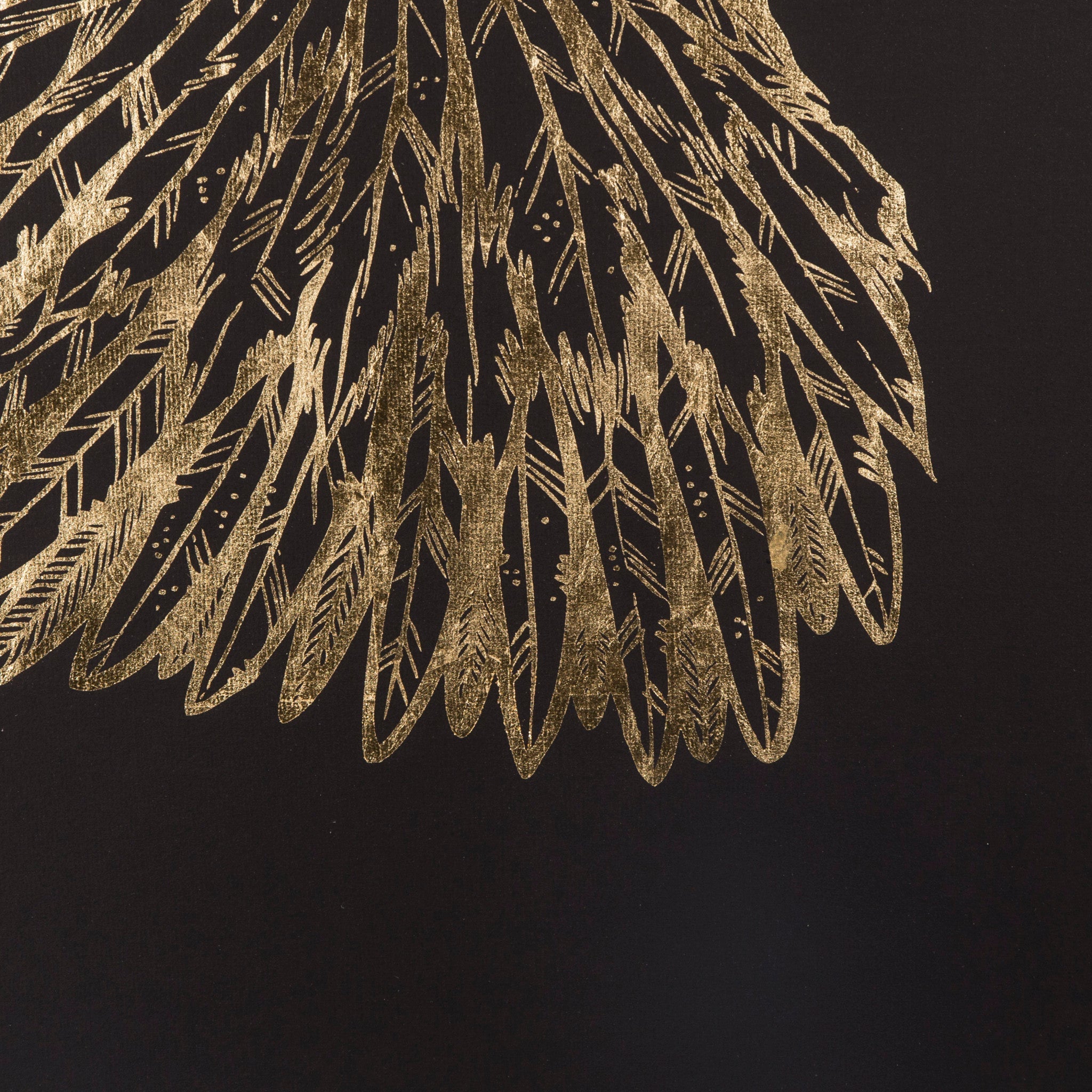 Gold Wings - Black