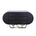 Sting Credenza - Black - Lacewood