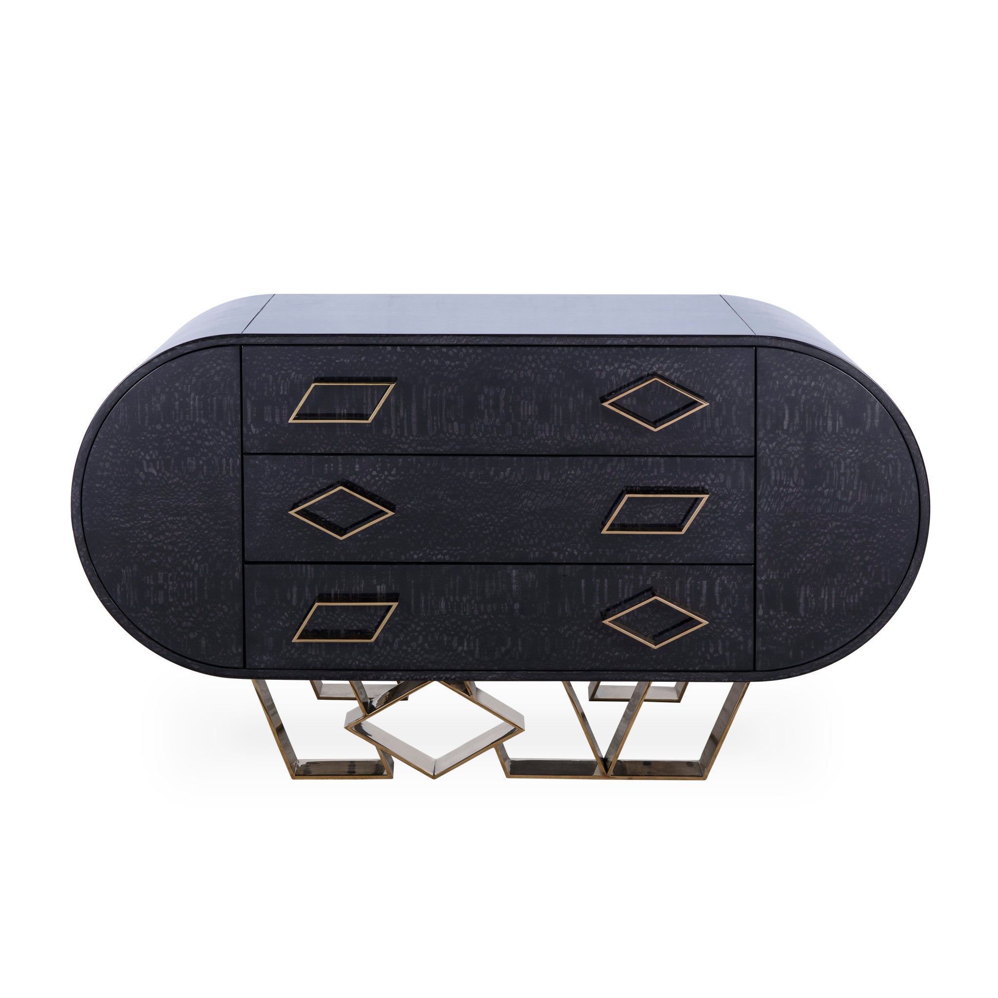 Sting Credenza - Black - Lacewood