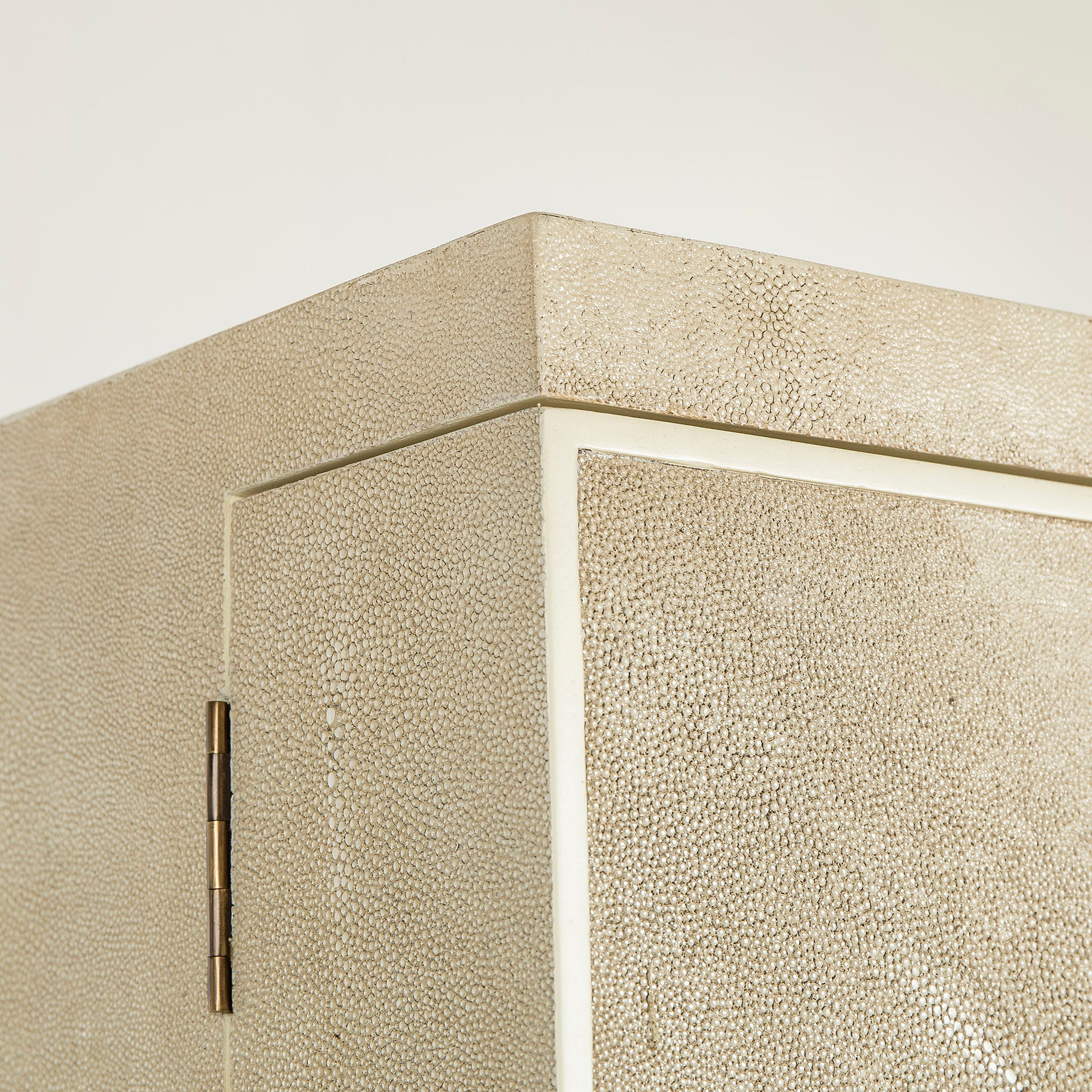 Melissa Bar Cabinet - Shagreen