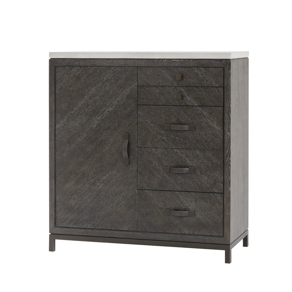 Emerson Chest - 5 Drawer with Door / Tall
