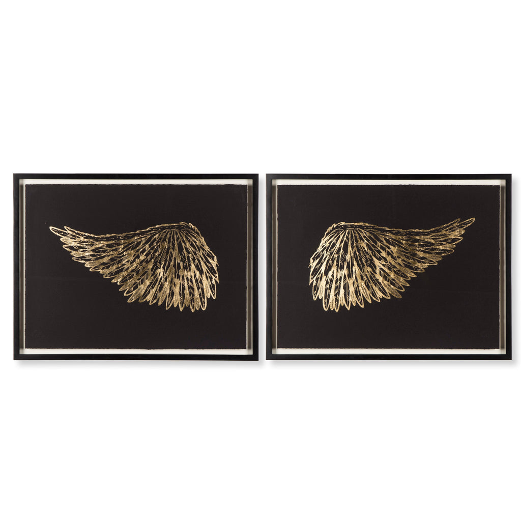 Gold Wings - Black