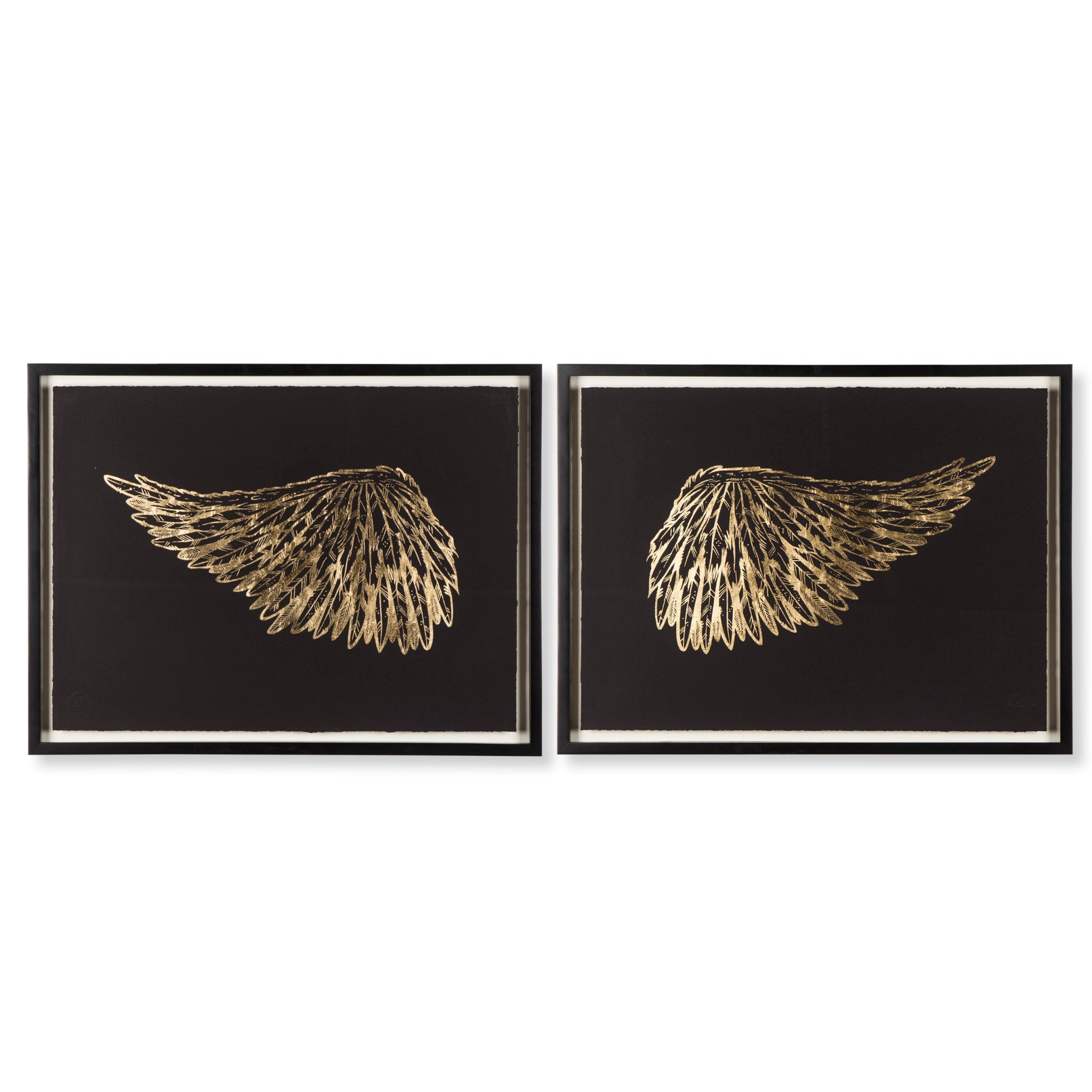 Gold Wings - Black