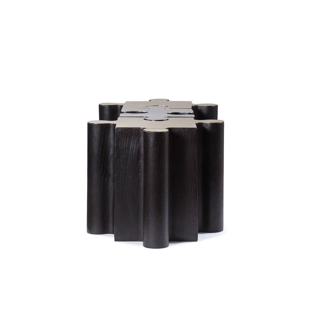 Metal Jigsaw Coffee Table