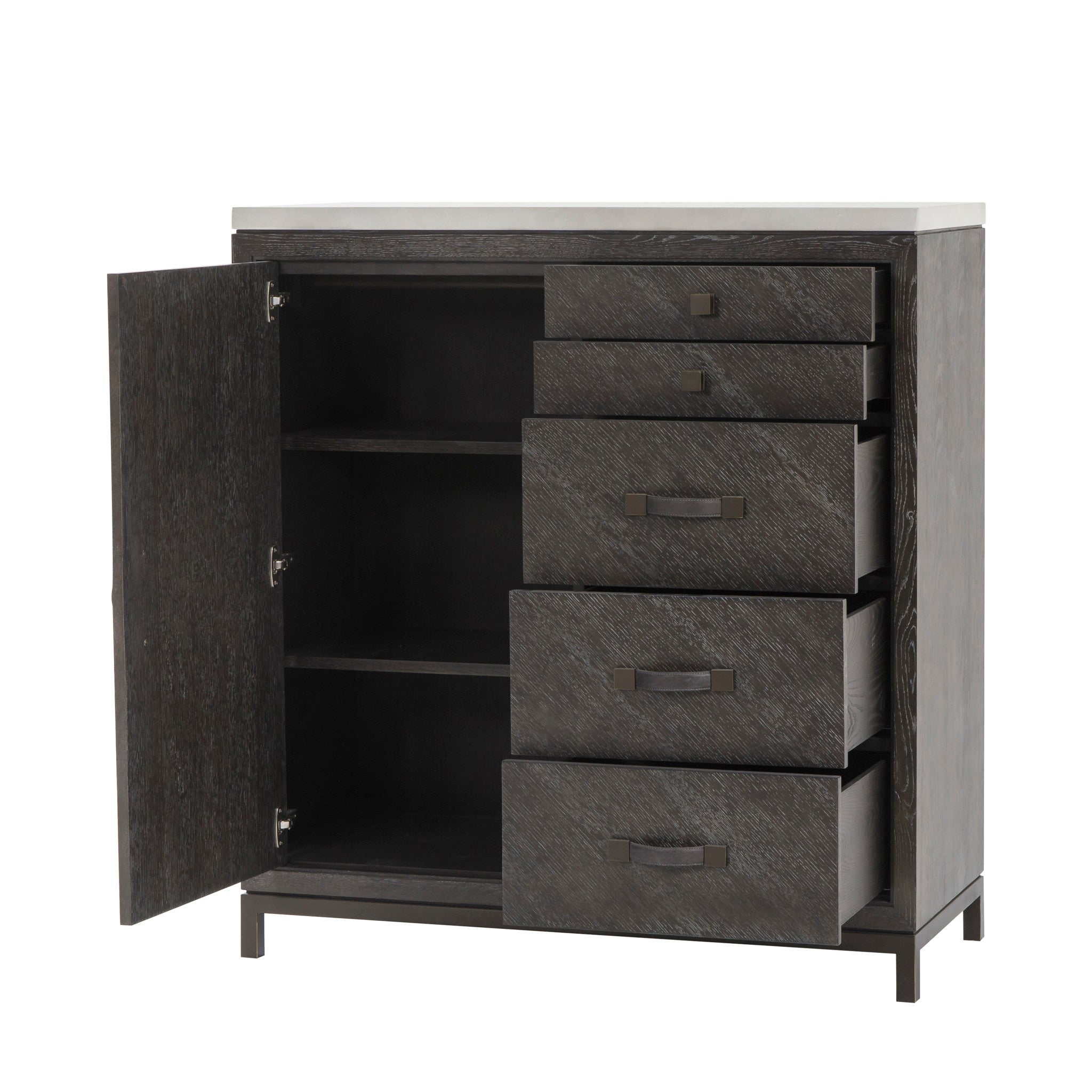 Emerson Chest - 5 Drawer with Door / Tall