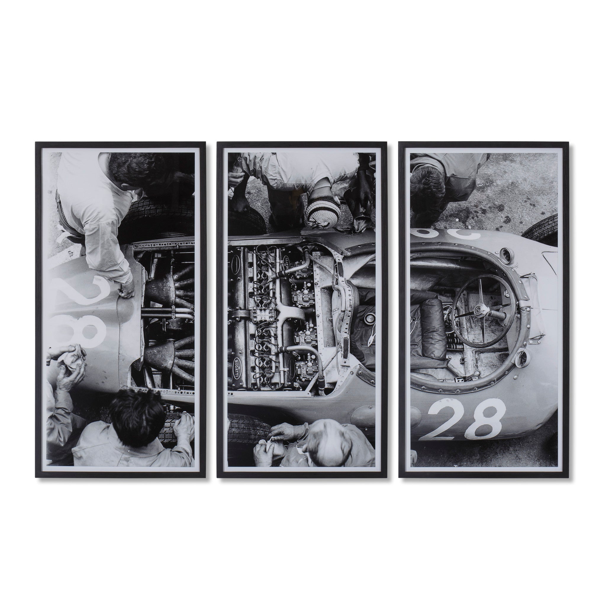 Bugatti Mechanics Art